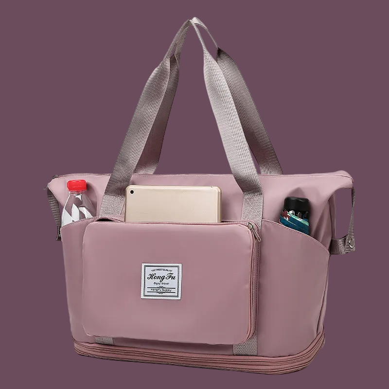 UrbanFlex™ – Bolso Expandible Impermeable - Gym & Viajes